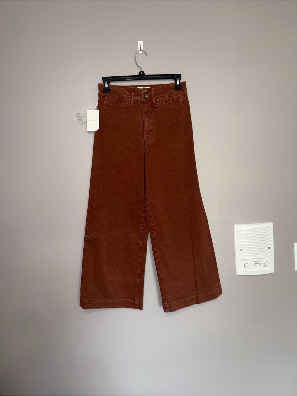 Wide-Leg Women’s Jeans in Brown